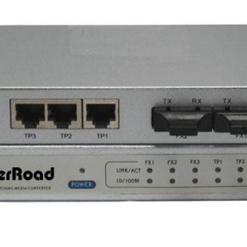 10 100m 2port fx  3port tp fiber switch